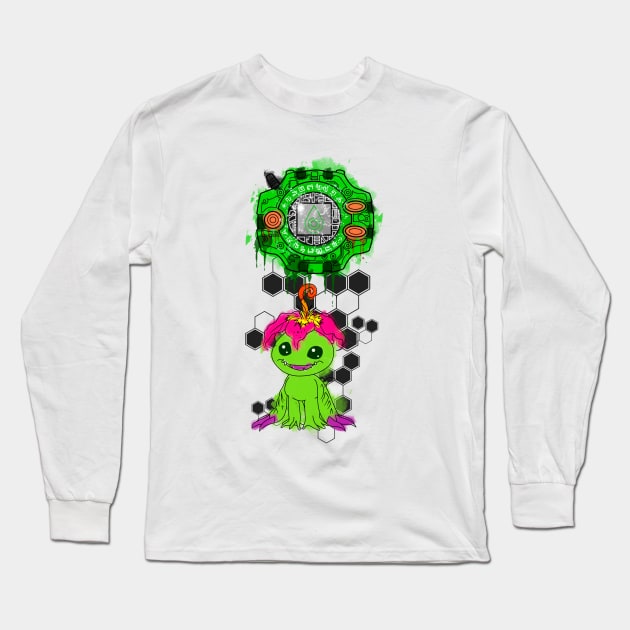 Palmon Long Sleeve T-Shirt by kakunat